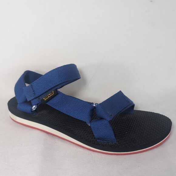 Teva Midform Universal Sandal Women 6 AMPUTEE SINGLE RIGHT Navy Blue Red 1013655 - Picture 1 of 11